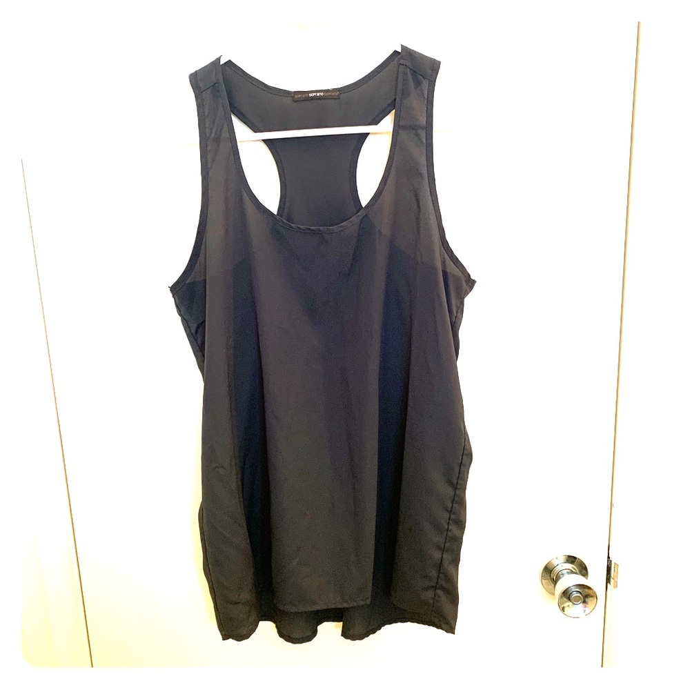 Soprano racerback blouse